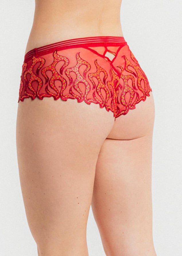 Shorty Louisa Bracq Rouge Baiser